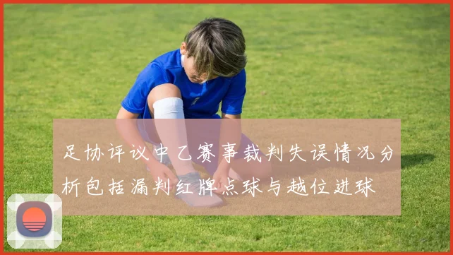 足协评议中乙赛事裁判失误情况分析包括漏判红牌点球与越位进球
